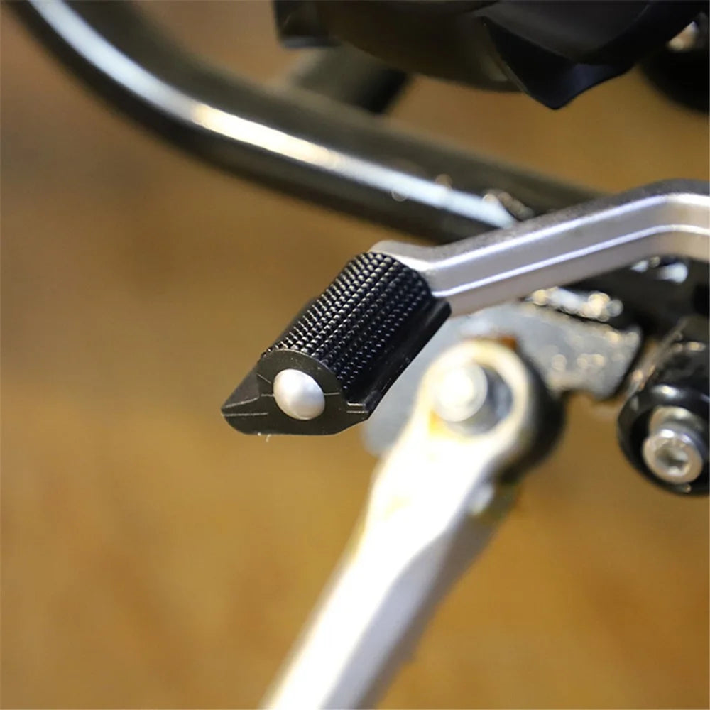 Universal Motorcycle Shift Gear Lever Pedal Rubber Cover Anti-skid Shoe Protector Foot Peg Toe Gel Motorcycle Accessories - Black - 2