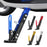Motorcycle Aluminum Alloy CNC Side Foot Stand Parking Support Adjustable Kickstand - Titanium Grey - 5