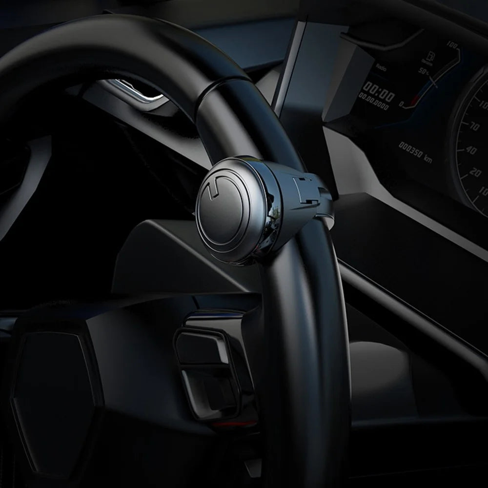 3R 3R2251 Universal Car Steering Wheel Spinner Knob Auxiliary Booster Aid Control Handle Knob Ball - 3