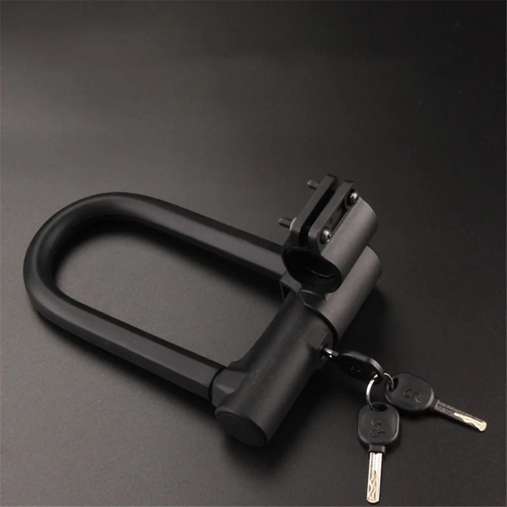PL-G1L IP65 Waterproof Bike U Lock Anti-theft Bicycle Lock with Mounting Bracket / Keys for Bicycle Motorcycle - 6