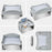 Kids Car Seat Lap Desk Oxford Cloth Travel Tray Drawing Writing Table for Children - 4