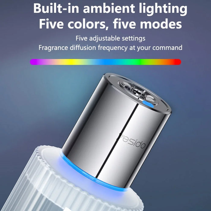 YESIDO VC16 Smart Car Fragrance Diffuser Type C Rechargeable 5 Modes Automatic Air Freshener - 6
