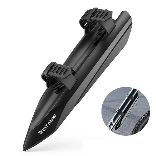 WEST BIKING YP0714047 Bike Fender Quick Release Front Mudguard for 16-29 Inch Mountain Road Bicycle Accessories - Black - 1