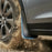 NMOISS SJ01 4Pcs / Set Mud Flaps for Tesla Model Y No Drilling Required Aerodynamic Mud Guards - Black - 1