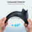 NMOISS SJ01 4Pcs / Set Mud Flaps for Tesla Model Y No Drilling Required Aerodynamic Mud Guards - Black - 4