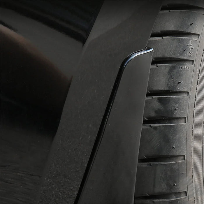 4PCS Mud Flap Mud Guard for Tesla Model 3 No Drilling Car Front and Rear Wheel Fender - Matte Black - 5
