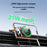 25W Car Mount Wireless Charger Fast Charging Magnetic Phone Holder 360 Degree Rotating Stand for Dashboard - Black Grey  /  Circular Pattern - 3