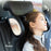 A03 Car Headrest Seat Backrest Neck Guard Travel Side Sleeper U-Shaped Sleeping Aid Car Back Seat Cushion - Black - 4