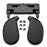 A03 Car Headrest Seat Backrest Neck Guard Travel Side Sleeper U-Shaped Sleeping Aid Car Back Seat Cushion - Black - 7