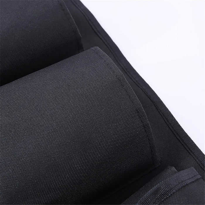 105x52cm Car Rear Seat Back Organizer Auto Trunk Cargo Storage Bag Mesh Pocket - Black - 6