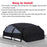 160x110x45cm TJF125222 Car Rooftop Cargo Carrier Bag Waterproof Cargo Roof Bag Rooftop Carrier, Size: L - 5