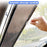 40*125cm Car Automatic Heat Insulation Retractable Windshield Window Sunshade Cover Shield Curtain - Silver - 3