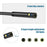 P40 10m Hard Wire 4.3 inch Screen HD 1080P Dual Camera Industrial Endoscope 9-LED Rechargeable IP68 Waterproof Inspection Camera - Blackish Green - 4