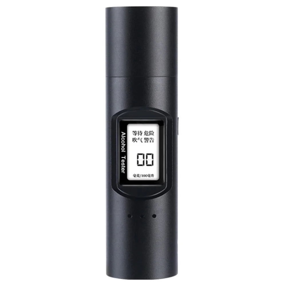 Q92 Portable High Accuracy Breath Blowing Alcohol Tester Non-contact Rechargeable Breathalyzer Drunk Driving Detector - 1