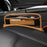 QUEES Car Seat Side Gap Storage Bag Organizer PU Leather Slit Pocket Filler - Khaki - 1