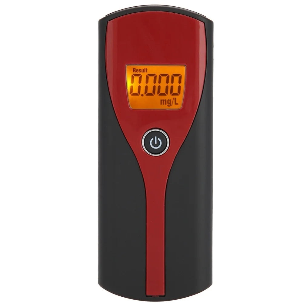 AT6880 Digital Breath Blowing Alcohol Tester Detector with Backlight Screen Non-contact Drunk Driving Breathalyzer - 1