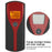 AT6880 Digital Breath Blowing Alcohol Tester Detector with Backlight Screen Non-contact Drunk Driving Breathalyzer - 3