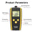 HT-611 High Sensitivity LCD Backlight Screen Breath Blowing Alcohol Tester Detector Non-contact Drunk Driving Breathalyzer - 5