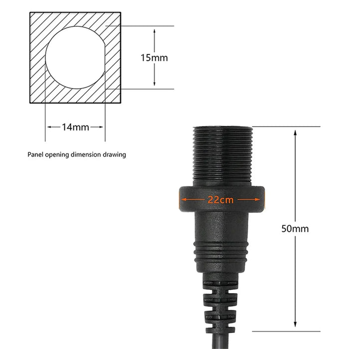 1m PC Extension Cable USB C 2.0 Male to Female Adaptor Cord Dashboard Data Cable for Desktop Computer Support Charging Data Sync - Black - 4