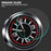 Luminous Mini Car Dashboard Round Quartz Clock Vehicle Interior Decoration - Cigarette Lighter Plug - 3