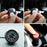 Luminous Mini Car Dashboard Round Quartz Clock Vehicle Interior Decoration - Cigarette Lighter Plug - 5