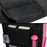 Car Back Seat Multi-Pocket Phone Tablet PC Holder Pouch Hanging Storage Bag Organizer - Black S - 5