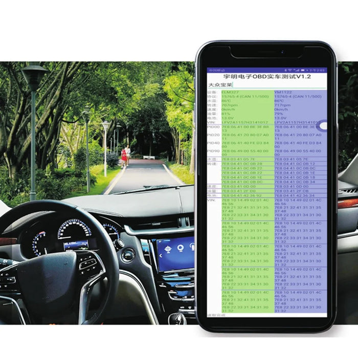 YMIOT B18 WiFi OBD2 Car Fault Scanner OBDII Vehicle Code Scan Diagnostic Tool - 4