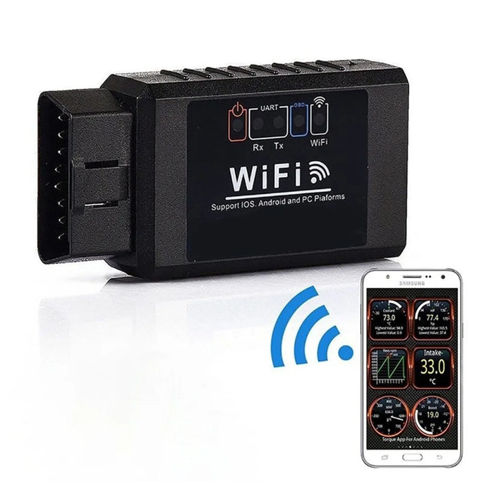 YMIOT B18-3 WiFi ELM327 OBD2 Auto Car Fault Scanner OBDII Vehicle Code Reader Diagnostic Tool - 1