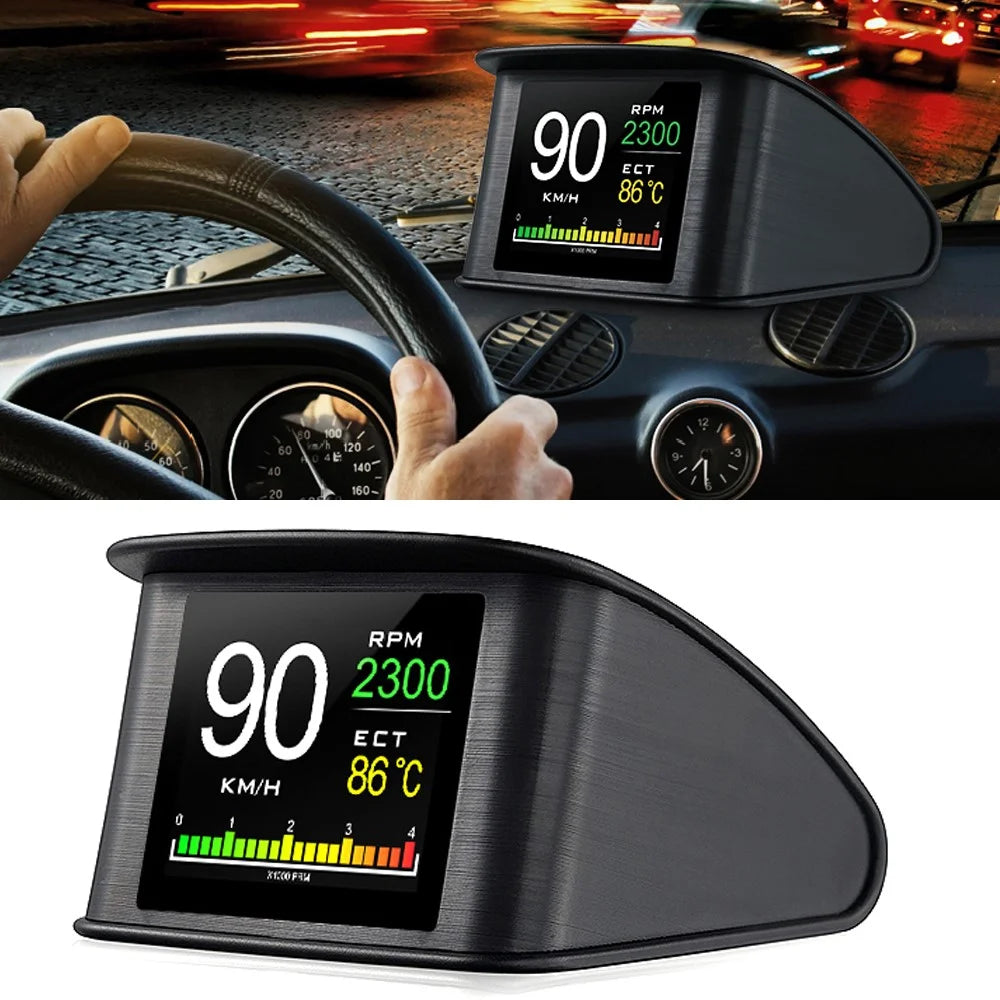 P10 Car Digital Speedometer Head Up Display On-Board Computer Fuel Consumption Auto Electronic Accessories - 1