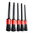 5 Different Sizes Detailing Brush Mixed Fiber Plastic Handle Automotive Brushes Set for Cleaning Wheels Engine Interior Air Vents Car Motorcycle - 1