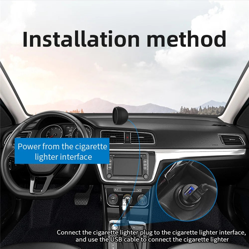 G1 Electronic Car Accessories HUD Head Up Display GPS Digital Auto Speedometer Overspeed Alarm Windshield Projector - White - 3