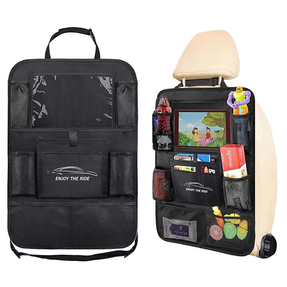 JINGDINGTAI TG-JJ004 Car Back Seat Hanging Storage Bag Oxford Cloth Phone Tablet Sundries Organizer - 1