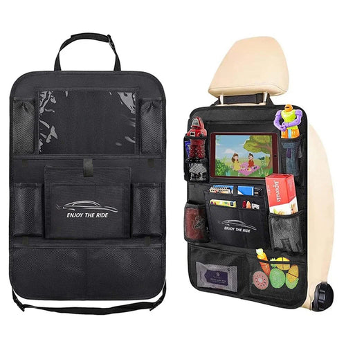 JINGDINGTAI TG-JJ004 Car Back Seat Hanging Storage Bag Oxford Cloth Phone Tablet Sundries Organizer - 1