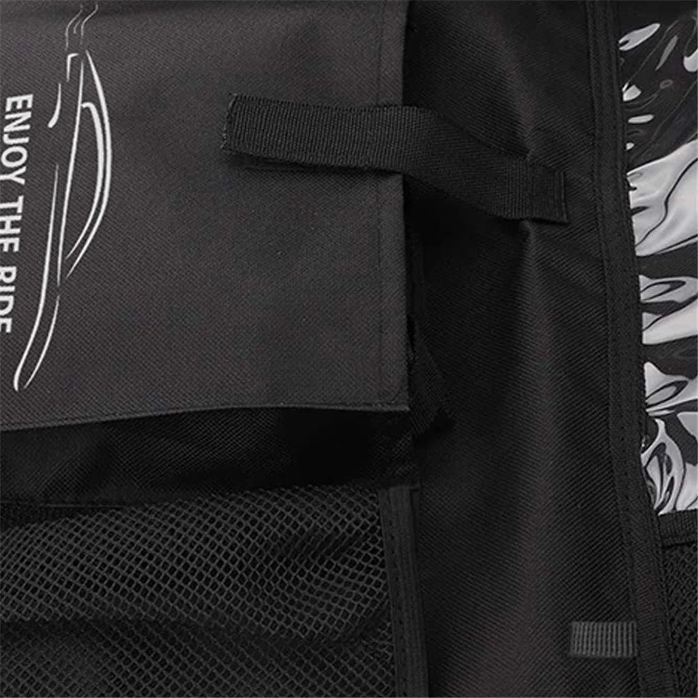 JINGDINGTAI TG-JJ004 Car Back Seat Hanging Storage Bag Oxford Cloth Phone Tablet Sundries Organizer - 6