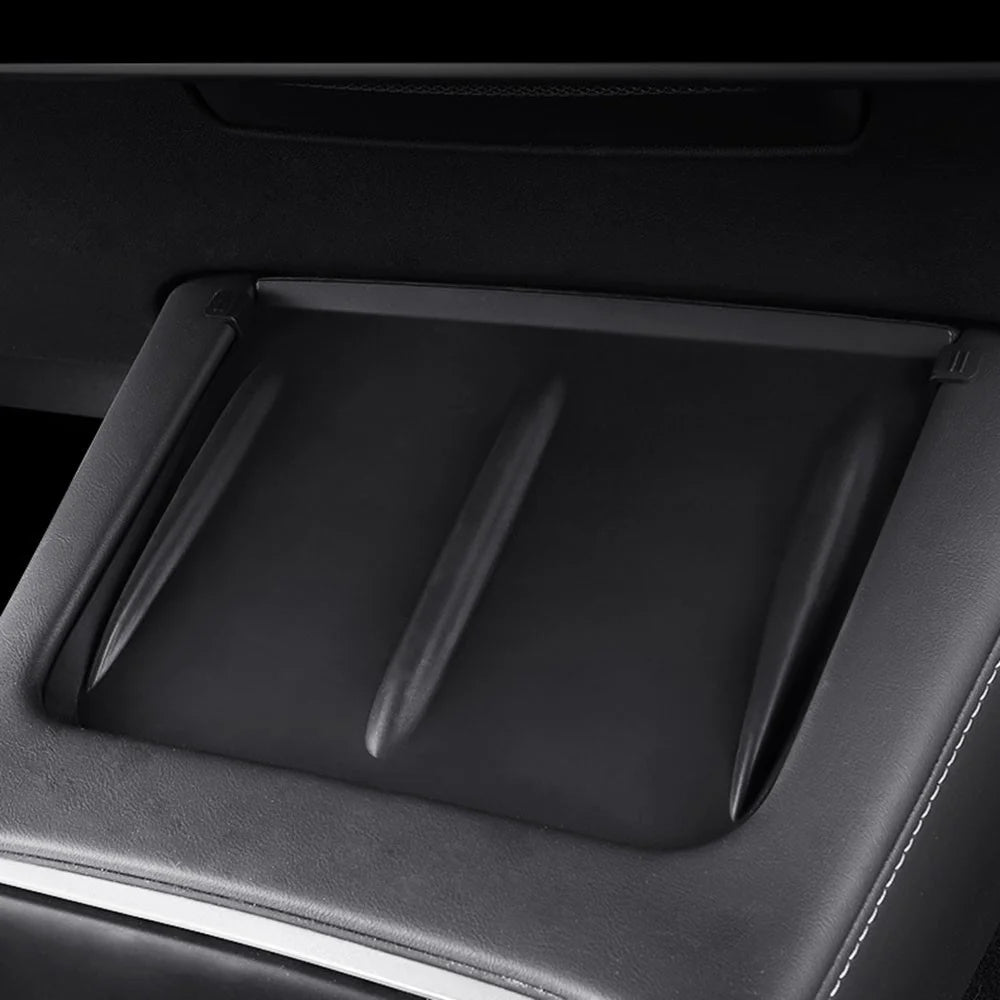 For Tesla Model Y/3 Center Console Wireless Charger Silicone Mat Anti-Skid Pad Car Interior Accessories - 3