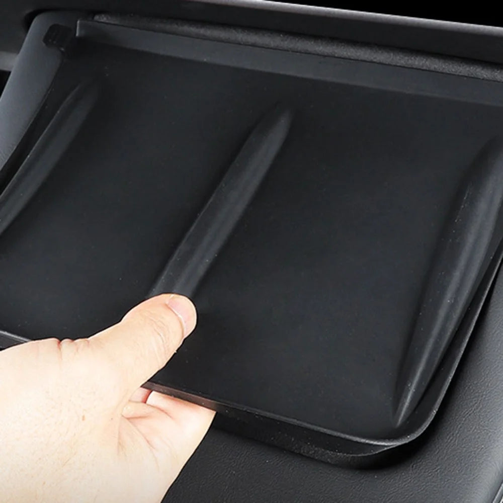 For Tesla Model Y/3 Center Console Wireless Charger Silicone Mat Anti-Skid Pad Car Interior Accessories - 5