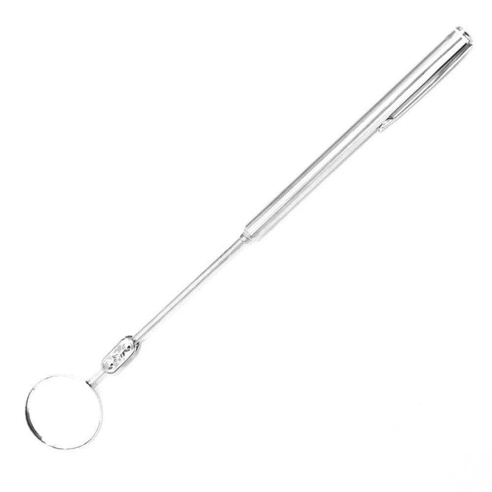 51cm Portable Telescopic Inspection Mirror Car Angle View Tool Repair Detection Hand Tool - Silver - 2