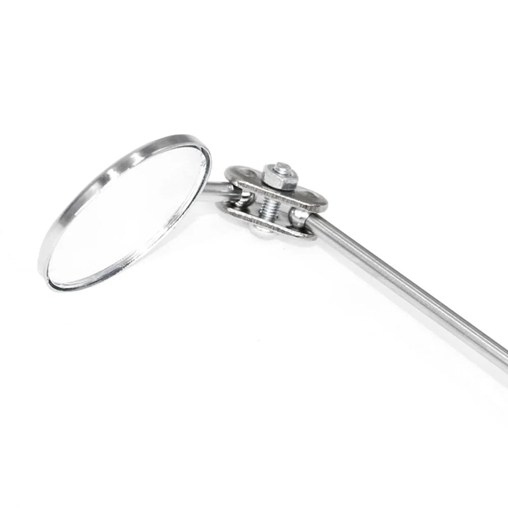 51cm Portable Telescopic Inspection Mirror Car Angle View Tool Repair Detection Hand Tool - Silver - 4