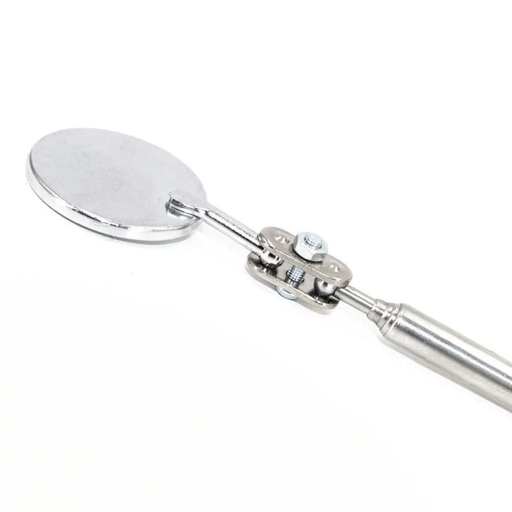 51cm Portable Telescopic Inspection Mirror Car Angle View Tool Repair Detection Hand Tool - Silver - 5