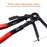 Flexible Wire Long Reach Hose Clamp Pliers Hose Clamp Removal Hand Tool Car Repair Tool - 4