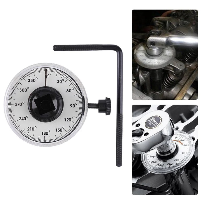 1/2 Inch Adjustable Drive Torque Angle Gauge Wrench Set Car Auto Repair Hand Garage Tool - 1