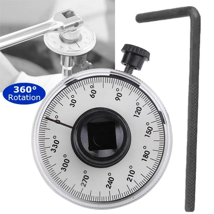 1/2 Inch Adjustable Drive Torque Angle Gauge Wrench Set Car Auto Repair Hand Garage Tool - 7