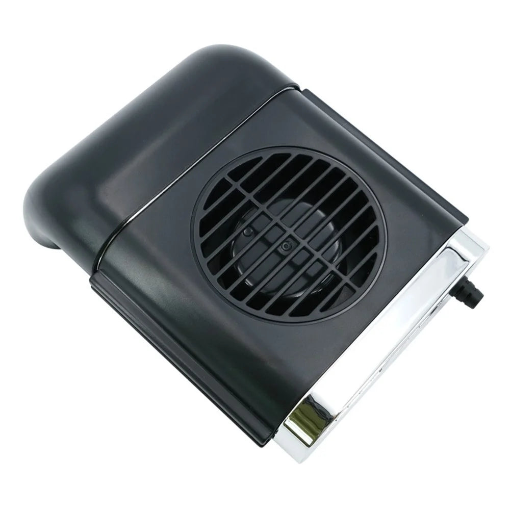 TRASAN F405 Car Seat Back USB Fan Creative Cooling Fan with 3-Speed Adjustable Wind for Car Inner Supplies - Black - 1