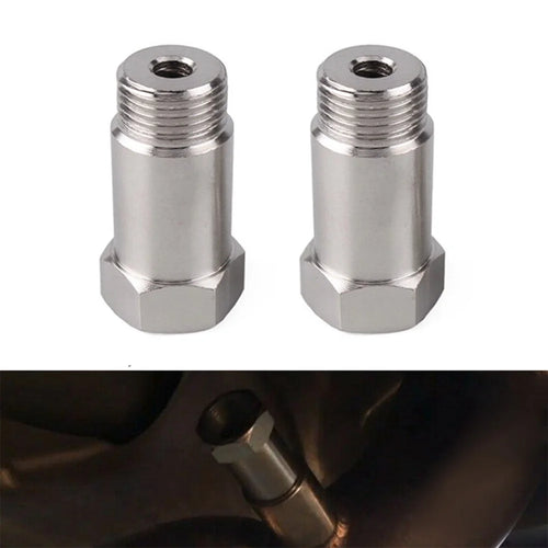 THB009 2Pcs/Set Car Oxygen Sensor Adapter 45mm Oxygen Extension Connector for Universal Vehicles - 1