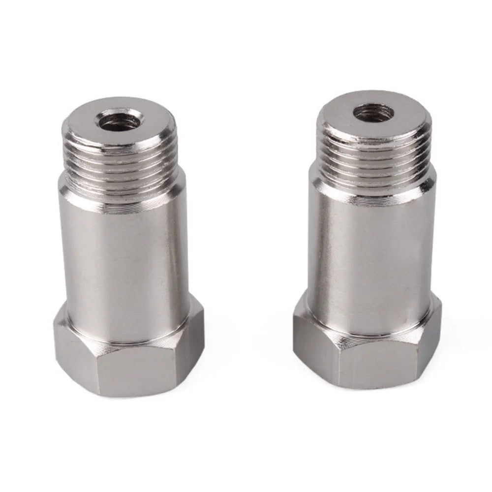 THB009 2Pcs/Set Car Oxygen Sensor Adapter 45mm Oxygen Extension Connector for Universal Vehicles - 2