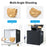 PULUZ PU5051 50x50cm LED Photography Box PD 30W Fast Charge Photo Studio Tent Box with 6 Backdrops - UK Plug - 6