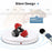 PULUZ PU3146 45cm Remote Control Electric Turntable 100kg Loading Rotating Display Stand - EU Plug / White - 5