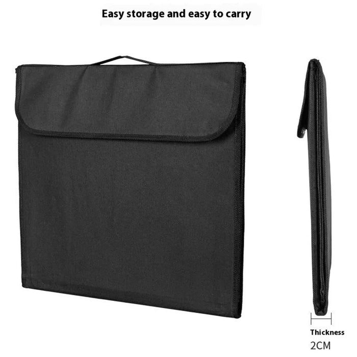 50cm Foldable Photo Studio Mini Light Box LED Photography Tent with 2 Light Panels - 6
