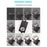 70cm Foldable Photo Studio Mini Light Box LED Photography Tent with 2 Light Panels - 4