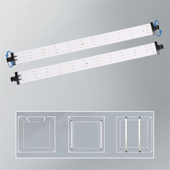 50cm Photo Studio Light Box Kit with Photography Tent LED Light and Background Board - EU Plug - 6